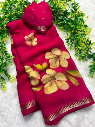 Svara marsh mellow saree fabric wholesale